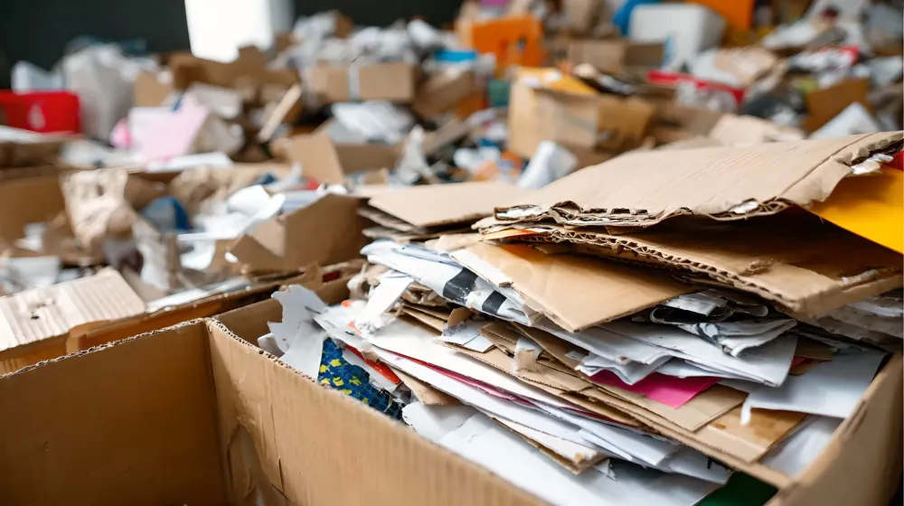 Récupération papier carton près de Ruffec